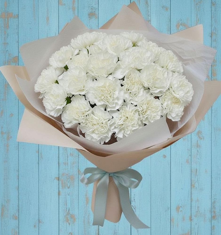 Букет цветов из: Гвоздики в Кобяково