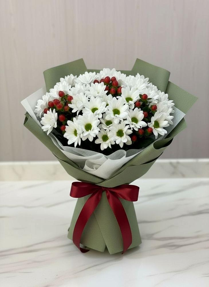 Букет цветов из: Хризантемы в Кобяково