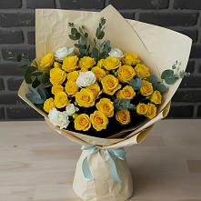 Букет цветов из:  Розы в Кобяково