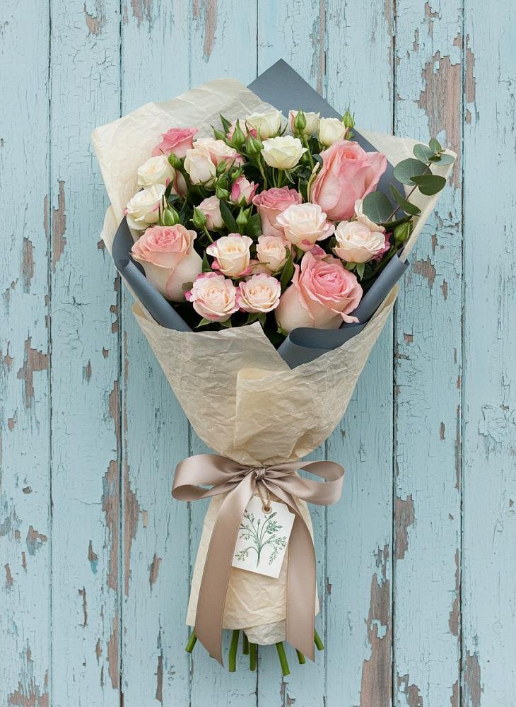 Букет цветов из: Розы в Кобяково