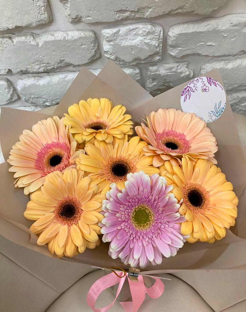 Букет цветов из: Герберы в Кобяково