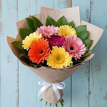Букет цветов из:  Герберы в Кобяково