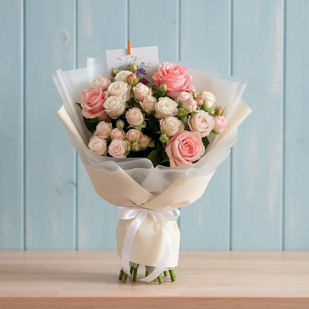 Букет цветов из: Розы в Кобяково