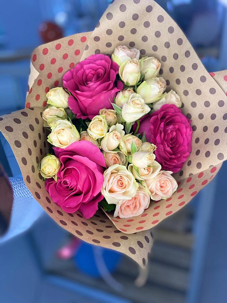 Букет цветов из: Розы в Кобяково