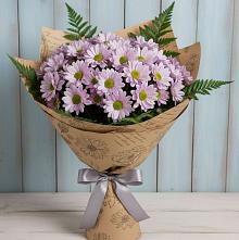 Букет цветов из:  Хризантемы #REPLACE_PRED# Кобяково