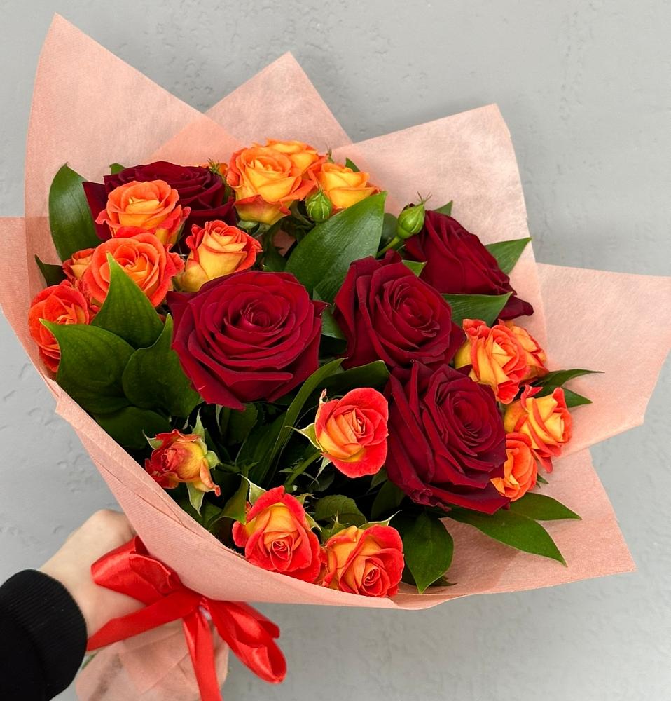 Букет Любовь и восторг в Кобяково