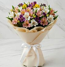 Букет цветов из:  Альстромерии в Кобяково