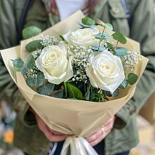 Букет цветов из:  Розы в Кобяково
