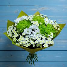 Букет цветов из:  Хризантемы #REPLACE_PRED# Кобяково