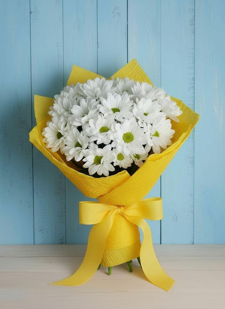 Букет цветов из: Хризантемы в Кобяково