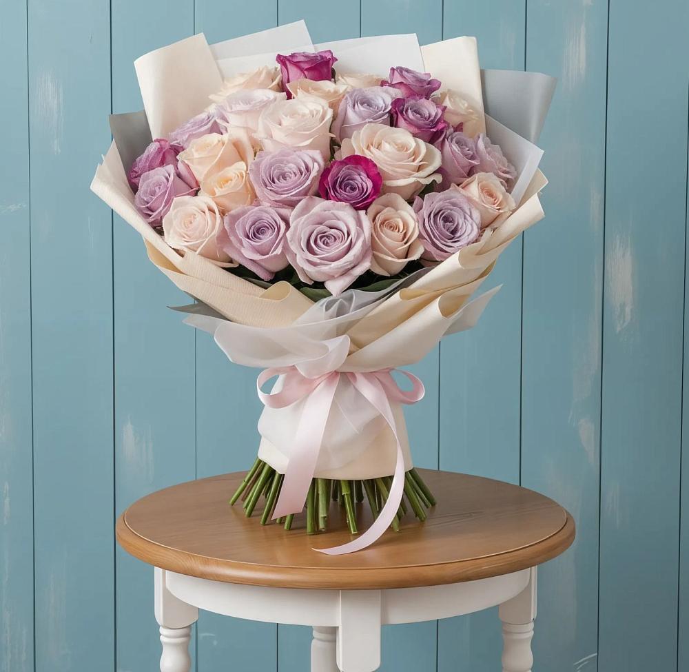 Букет цветов из: Розы в Кобяково