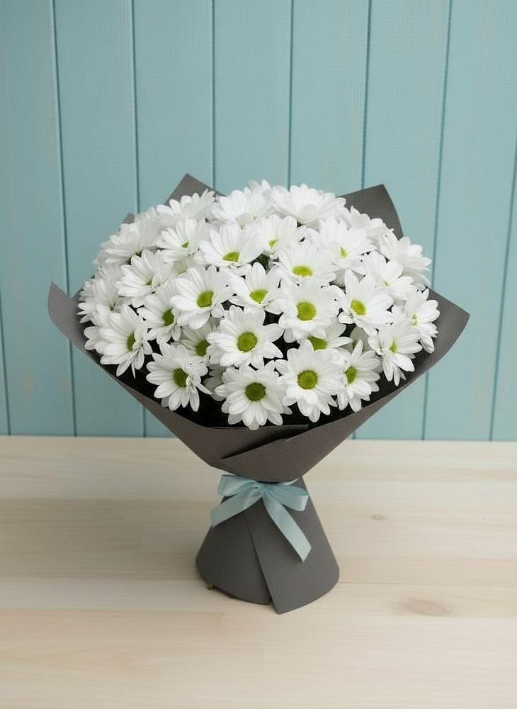 Букет цветов из: Хризантемы в Кобяково