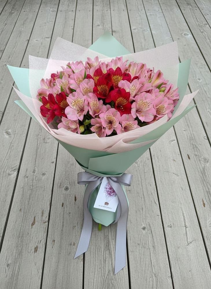 Букет цветов из: Альстромерии в Кобяково