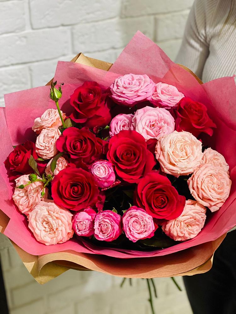 Букет цветов из: Розы в Кобяково