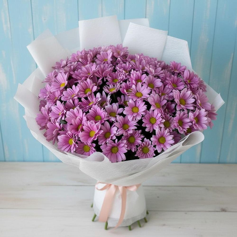 Букет цветов из: Хризантемы в Кобяково
