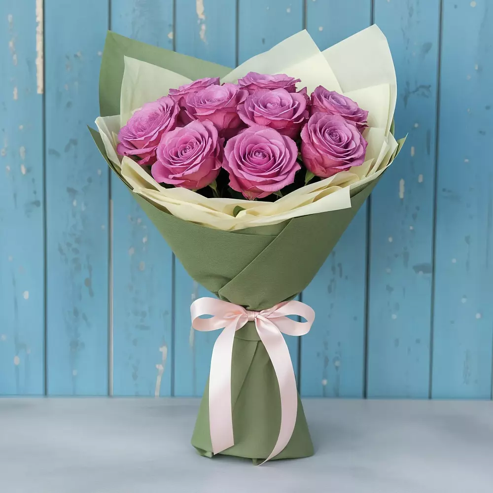 Букет Розы Фёрст Леди в Кобяково