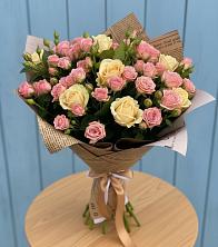 Букет цветов из:  Розы в Кобяково