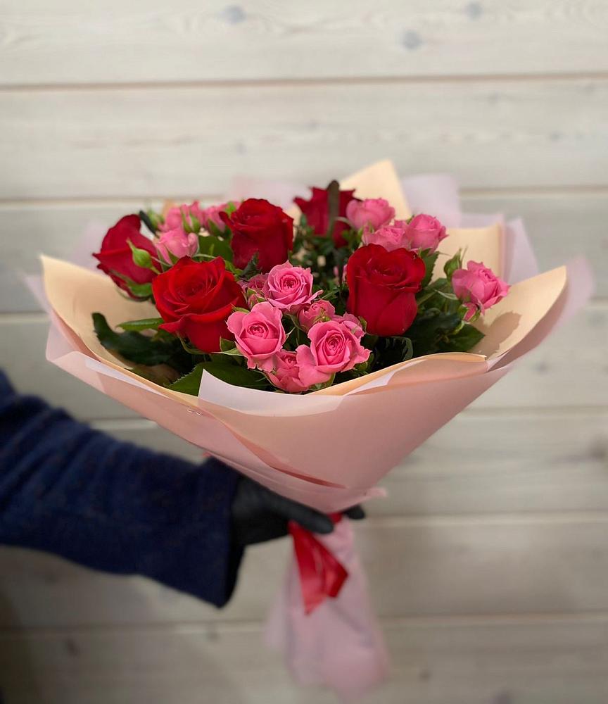 Букет цветов из: Розы в Кобяково