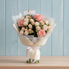 Букет цветов из:  Розы в Кобяково