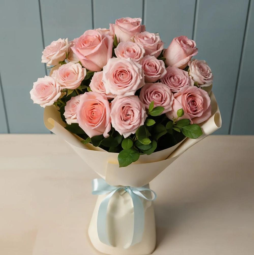 Букет Розовый шарм в Кобяково