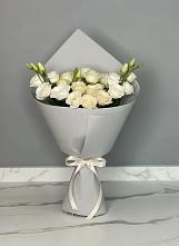 Букет цветов из:  Розы и Лизиантусы #REPLACE_PRED# Кобяково